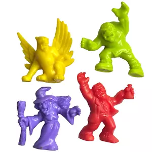 Monsters In My Pocket Vtg 4 Lot Witch Hunchback Winged Panther Mad Scientist - Picture 1 of 13