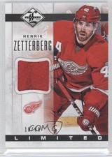 2012-13 Panini Limited Limited Jerseys /99 Henrik Zetterberg #LJ-HZ