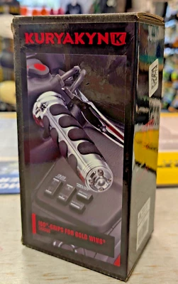 Empuñaduras Kuryakyn ISO Honda Gold Wing modelos cromadas #6180 Foto 1 de 2