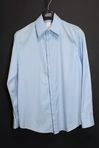 GIANNI VERSACE COUTURE Greek key Embroidery Due bottoni collar Shirt size 46 - Picture 1 of 7