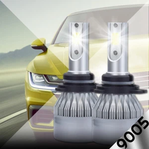2 Bulbs Kit 9005 6000K LED 3600W 540000LM Combo Set Headlight High Low Beam - Picture 1 of 12