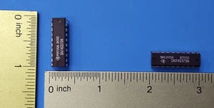 IC D-Type, SN74S373N, TI, Transparent Latch 1 Kanal 8:8 IC Tri-State 20-PDIP - Bild 1 von 2