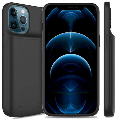 7000mAh SLIM Rechargeable Charging Case & Glass Film for iPhone/Samsung S23/S23+ - image 1 of 4