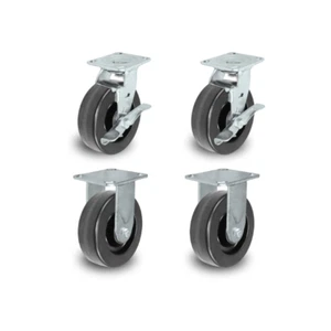 6" X 2" Tool Box Kit - Phenolic Wheel - 4,800 Lbs Capacity per set of 4 - Picture 1 of 2