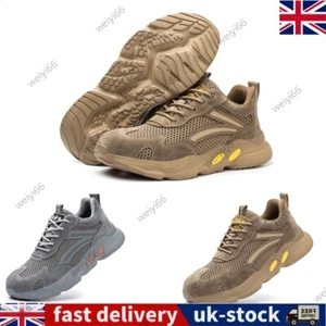 Lightweight safety shoes for men and women work trainer casual shoes Light UK⭐ - Picture 1 of 15