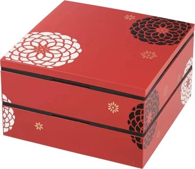 HAKOYA Japanese Stack Bento Box Lunch Container 2Tier Jubako Made in Japan NEW - Image 1 of 4