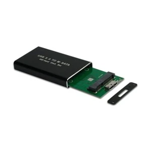 Mini SSD Case USB 3.0 to mSATA Hard Drive Enclosure Aluminum Alloy External - Picture 1 of 4