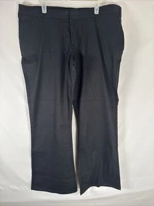 Dickies Women's Slim Fit Cotton Blend Pant Black 20R - Picture 1 of 6