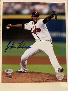 Julio Teheran Signed Atlanta Braves 8x10 Photo Beckett - Picture 1 of 5