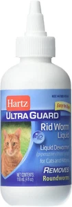 UltraGuard Rid Worm Cat Liquid Dewormer 4 fl oz NEW Exp 09/2025 - Picture 1 of 6