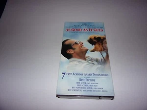 As Good as It Gets (VHS, 1998, Closed Caption) Jack Nicholson, Helen Hunt - Picture 1 of 3