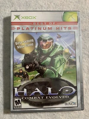 Halo: Combat Evolved (Microsoft Xbox, 2001) Platinum Hits NEW Factory Sealed - Image 1 of 4
