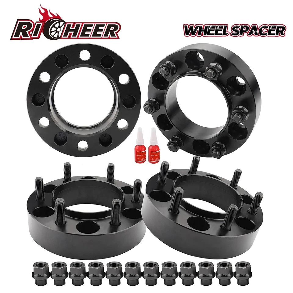 1.5" 6x5.5 Wheel Spacers Hubcentric for Toyota Tacoma 4Runner FJ Cruiser Lexus - Image 1 of 4