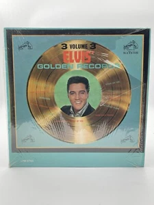 ELVIS PRESLEY GOLDEN RECORDS VOLUME 3 LP VG+ VINYL LPM2765 RCA SHRINK 1963 - Picture 1 of 5
