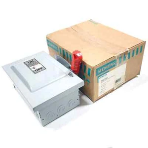 HNF261 Siemens Schwerlast Sicherheitsschalter, 2P, 30A, 600V, NEMA Typ 1 NEU IM KARTON - Bild 1 von 23