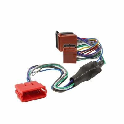 Amplified Active ISO Radio Stereo harness adaptor wiring connector for Audi - Image 1 of 4
