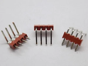 20x Pressac Pin Header 4Pin Pitch 2.54mm Single Row Right Angle Strip - Picture 1 of 5