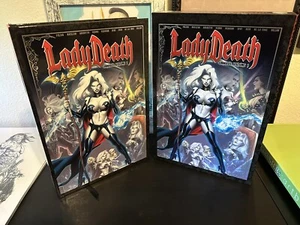LADY DEATH COFFIN OMNIBUS VOL 1 HC Absolute OOP Coffin Comics NM SIGNED PULIDO - Picture 1 of 7