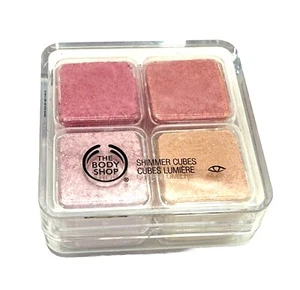 The Body Shop Shimmer Cubes Palette 26 Eyeshadow Quad Highlighter Discontinued - Picture 1 of 10