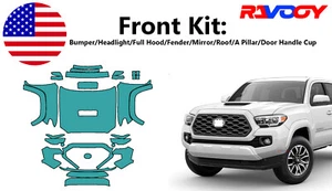 For Toyota Tacoma TRD Sport 2016-2023 Front Paint Protection Film PreCut Kit PPF - Picture 1 of 7