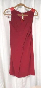 PRADA Dress Red Plain All Seasons Women's 38 S - Picture 1 of 3