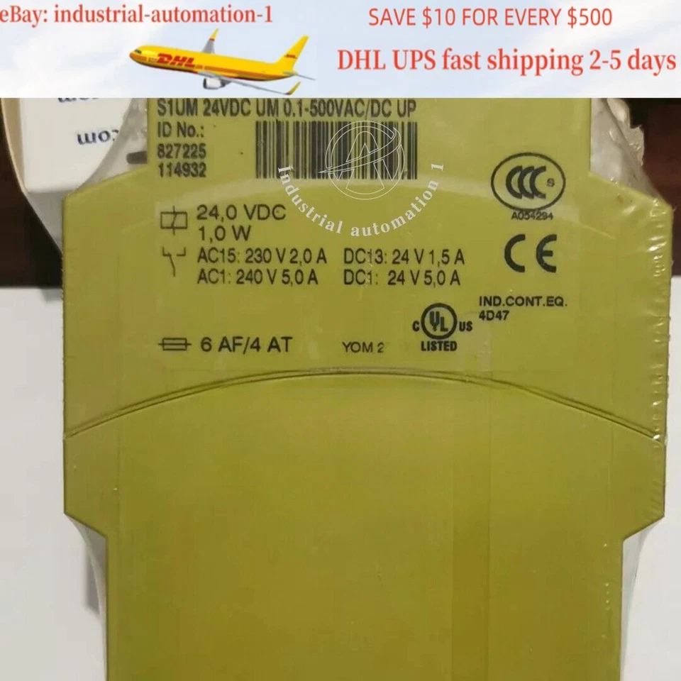 Relé de seguridad PILZ 827225 1 pieza nuevo Foto 1 de 1