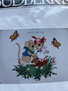 Stitchery Sudberry House Vintage gezählt Kreuzstich Set Maus Mäuse Paar - Bild 1 von 3