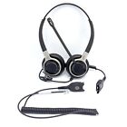 EPOS SC660 Dual Earpiece Headset with Microphone, Easy Disconnect RJ9 Coiled