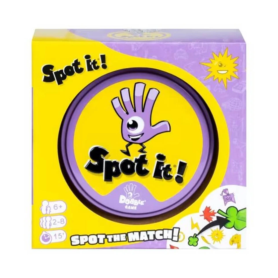 Spot It! Classic Card Game Fast-Paced Matching Party Game Colors May Vary - Image 1 of 1