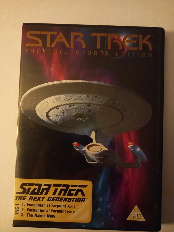 star trek the next generation The Collectors Edition vol 1.In great con freepost - Image 1 of 1