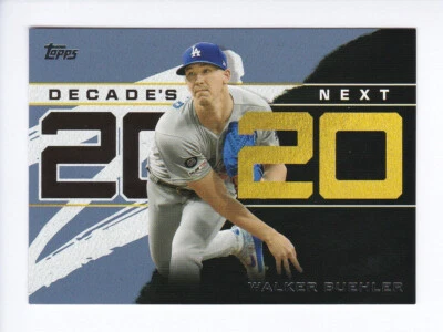 2020 Topps Series 1 #DN-17 WALKER BUEHLER Decade's Next Insert BLUE Parallel - Image 1 of 2