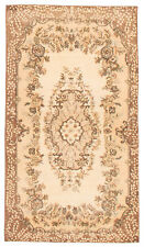 Vintage Hand-Knotted Carpet 3'11" x 7'0" Traditional Wool Area Rug