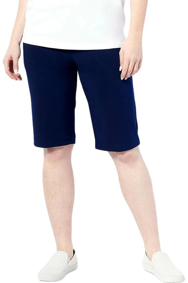 Pantalones Cortos para Caminar GRAVER Susan Graver LK Fusion Azul Marino Foto 1 de 1