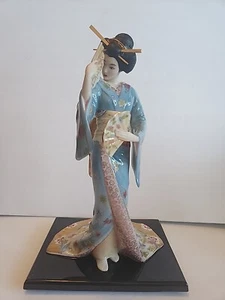 DANCE OF THE GEISHA Franklin Mint Masahino Imai Limited Edition 529/9500 Pic/Des - Bild 1 von 19
