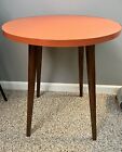 Vintage Designer Formica and Wood Accent Table Mid-Century Modern FAST SHIPPING