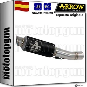 ARROW TUBO ESCAPE HOMOLOGADO GP2 GP-2 NICHROM NEGRO BMW S1000 S-1000 RR 2021 21 - Imagen 1 de 4