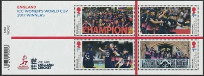 GB 4275 MS4275 ICC Women's Cricket World Cup 2019 miniature sheet MNH 2019 - Image 1 of 4