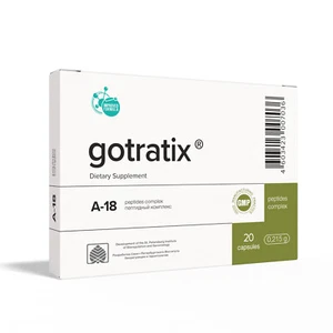 Biorregulador de péptido muscular natural Khavinson A-18 Gotratix 20 cápsulas - Imagen 1 de 4