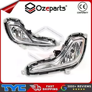 Pair LH+RH Fog Light SPOT Driving Lamp For Hyundai Accent Sedan / Hatch 11~19 - Picture 1 of 4