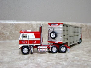 DCP 1/64 Koppes Red Kenworth K-100 Wilson Vintage Livestock 60-1756 Farm Toy - Picture 1 of 6