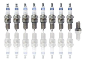 8x BOSCH ZÜNDKERZEN NICKEL 0242229656 WR8DC FÜR AUDI BMW CHEVROLET DAEWOO - Bild 1 von 5
