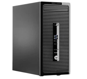 HP Business Prodesk 400 G2 PC Intel Core i3 Cardreader USB 3.0 seriell SSD - Bild 1 von 6