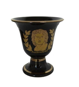 Pythagoras cup Pythagorean cup of justice Alexander The Great black - Picture 1 of 3