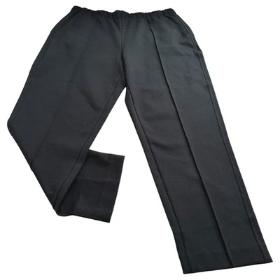 Everlane Women's The Easy Pant Black XL Pull On Pleated Relaxed Career Casual - Image 1 of 4