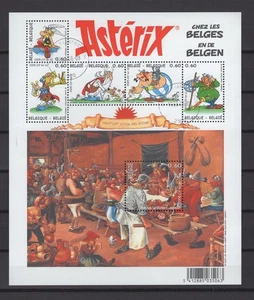 BELGIUM 2005 Asterix comics M/S fine used blok 123 - Picture 1 of 1