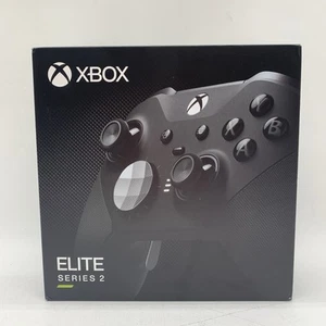 OEM Microsoft Xbox Elite Wireless Controller Series 2 for Xbox One Black (VG) - Picture 1 of 11