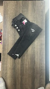 NEW Justice Black Jeans (12) Girls - Picture 1 of 4