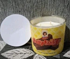 Candela Nutty Buddy Little Debbie Goose Creek cera di soia oli essenziali 3 stoppini 14 oz - Foto 1 di 8