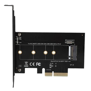 M.2 To PCI-E3.0 X4 Expansion Card Connector Converter M Key For M2 NGFF NVME NEW - Afbeelding 1 van 7