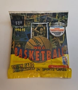 1 Factory Sealed Topps Basketball 1994-95 Series 2 JUMBO 24 Card Pack New - Picture 1 of 6